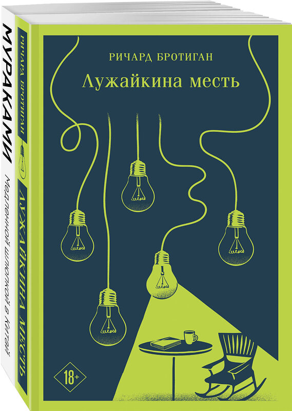 Эксмо Мураками Х., Бротиган Р. "Набор учитель и его ученик (из 2 книг: Мураками "Медленной шлюпкой в Китай" и Бротиган "Лужайкина месть")" 420125 978-5-04-203710-8 