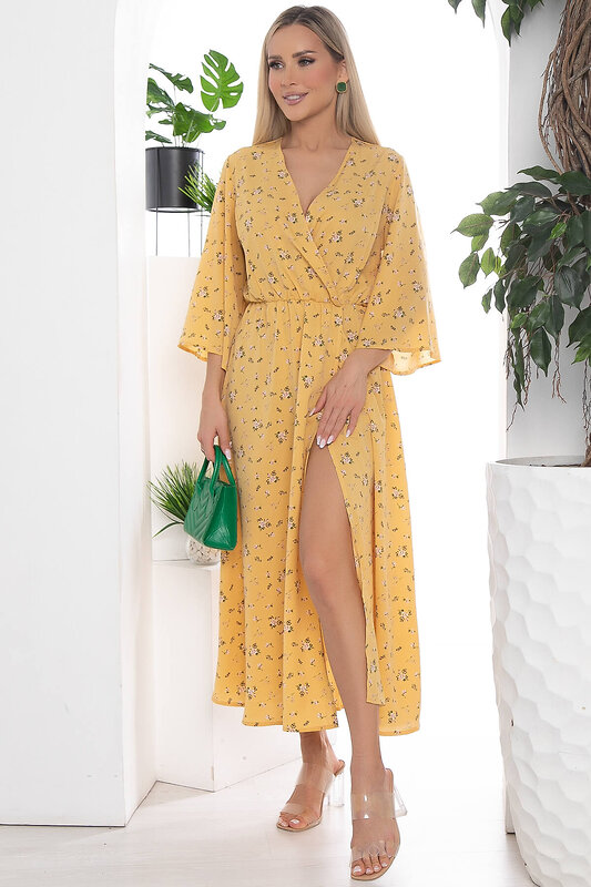 LT Collection Платье 423120 П10279 жёлтый