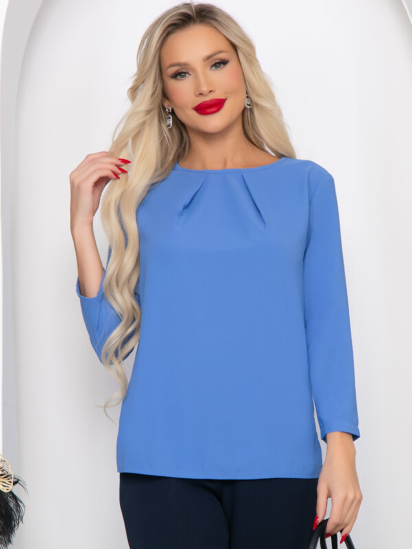 LT Collection Блуза 425516 Б071 голубой