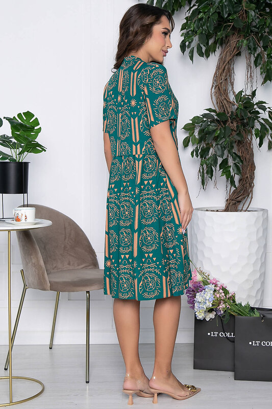 LT Collection Платье 430474 П10527 зелёный