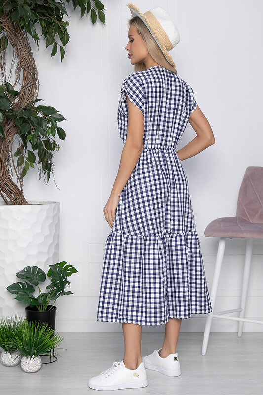LT Collection Платье 432421 П10449 тёмно-синий