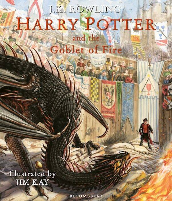 Эксмо Joanne Rowling "Harry Potter and the Goblet of Fire Illustrated Edition (J.K. Rowling) Гарри Поттер и Кубок Огня Илл.издание/ Книги на английском языке" 437740 978-1-40-884567-7