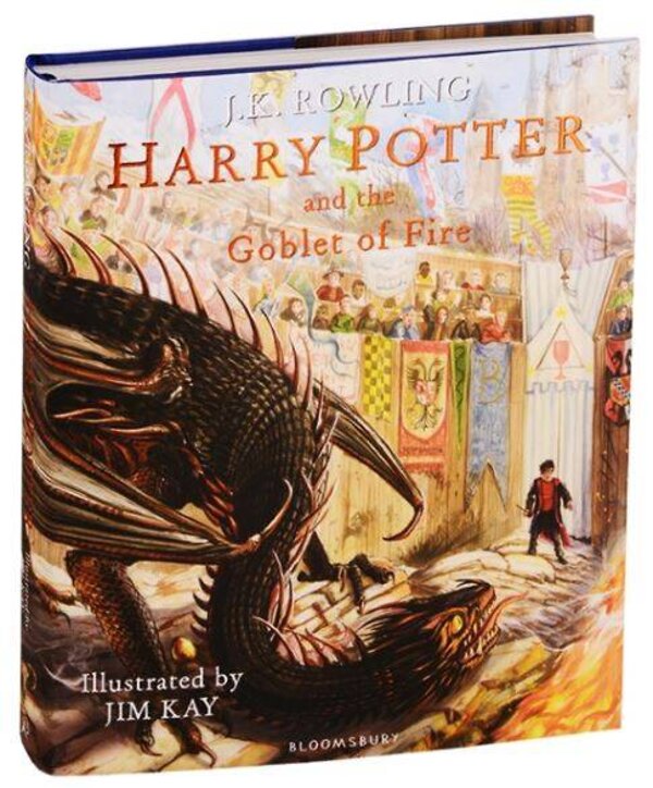 Эксмо Joanne Rowling "Harry Potter and the Goblet of Fire Illustrated Edition (J.K. Rowling) Гарри Поттер и Кубок Огня Илл.издание/ Книги на английском языке" 437740 978-1-40-884567-7