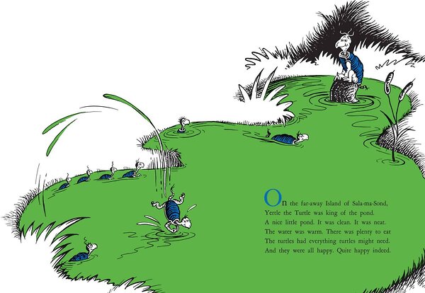 Эксмо Dr. Seuss "Yertle the turtle and other stories (Dr. Seuss ) Черепаха Эртель и другие рассказы (Доктор Сьюз) /Книги на английском языке" 438136 978-0-00-824003-5