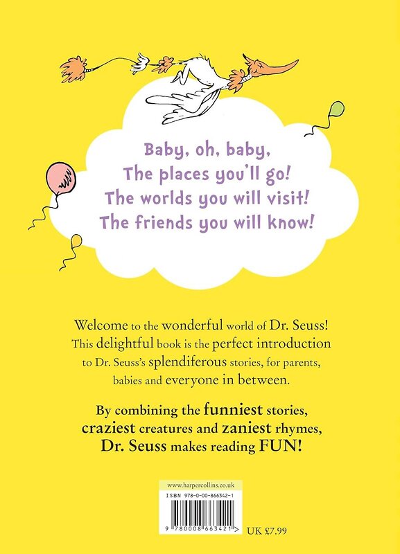 Эксмо Dr. Seuss "Oh, baby the places you'll go! (Dr. Seuss ) Это только начало (Доктор Сьюз) /Книги на английском языке" 438156 978-0-00-866342-1