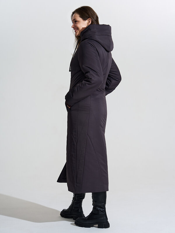 DIMMA Пальто 440336 2503 Баклажановый