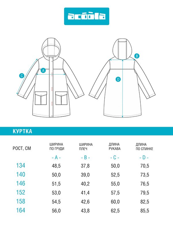 Acoola Куртка 472409 20210770007 темно-синий