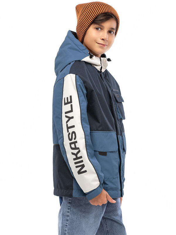 NIKASTYLE Куртка 499144 4м4525 графит/джинс