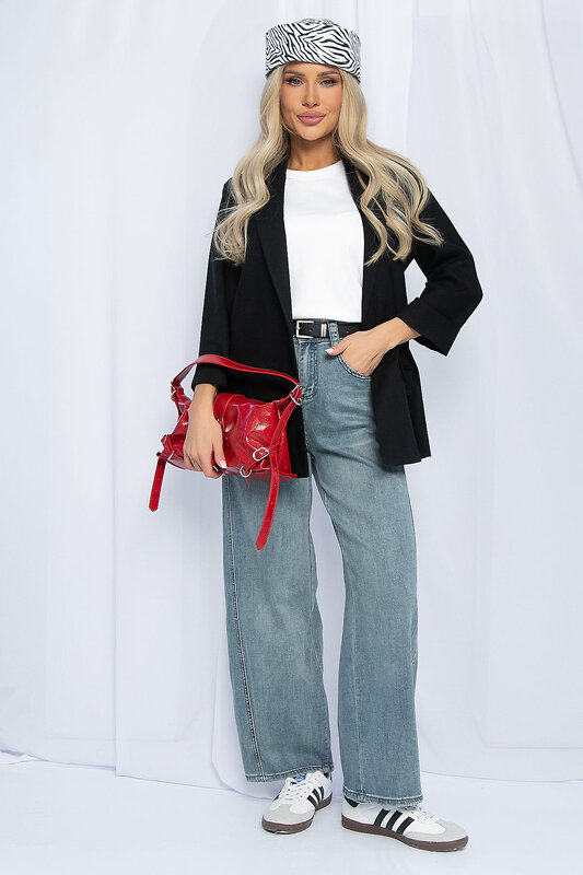 LT Collection Панама 525129 ПЮ2 белый, чёрный