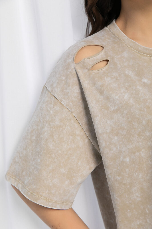 LT Collection Футболка 525135 Б13121-20М бежевый