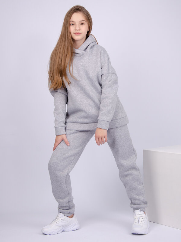 Malina Костюм 525549 КД-96м серый меланж