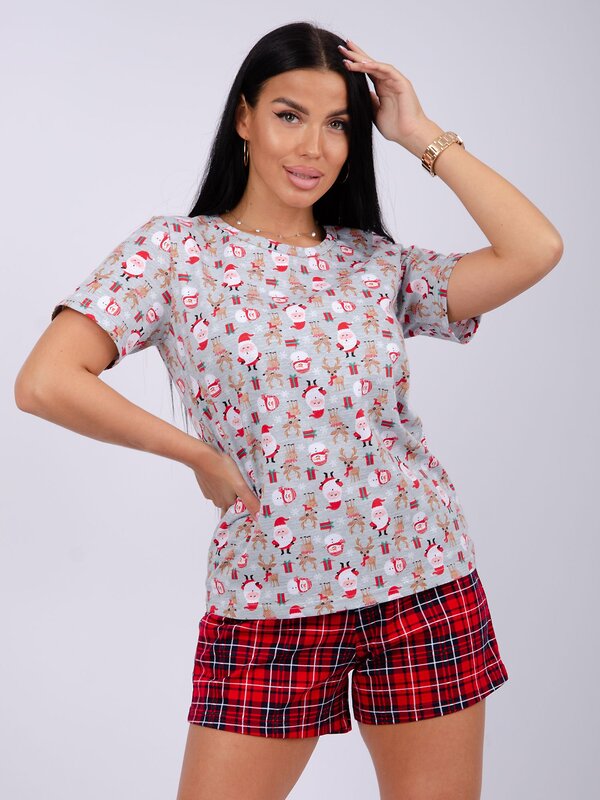 Malina Пижама 525793 3094 серый