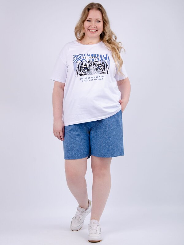 Malina Костюм 526554 9414(М) белый/синий