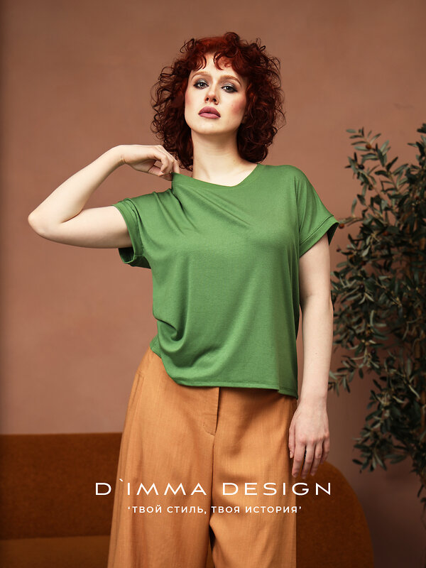 DIMMA Футболка 528315 2590 Зеленый