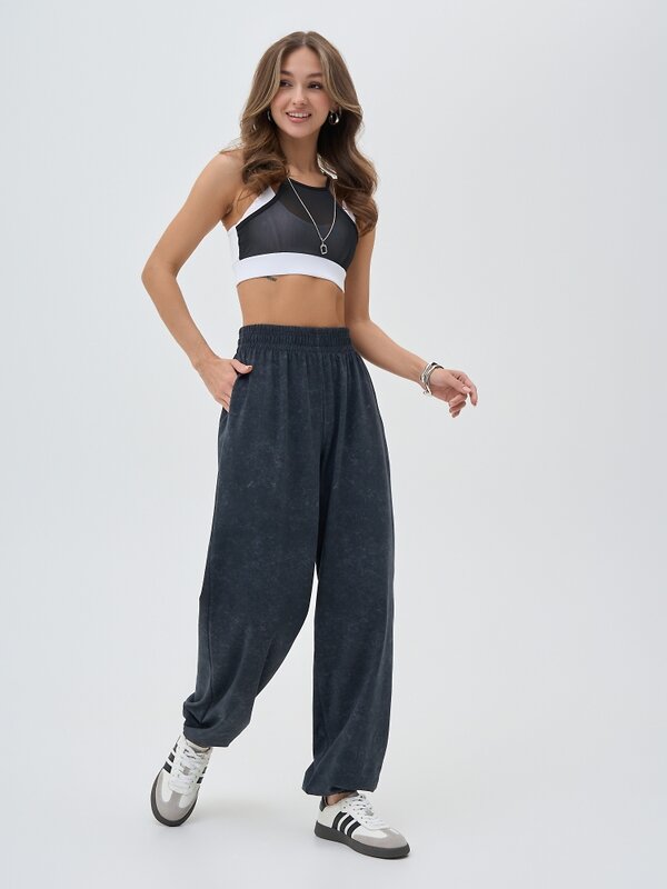Binita Брюки 528541 1226/2-1 графитовый