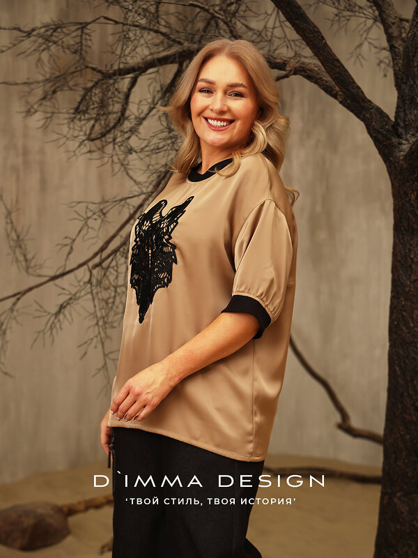 DIMMA Блузка 531795 2575 Бежевый