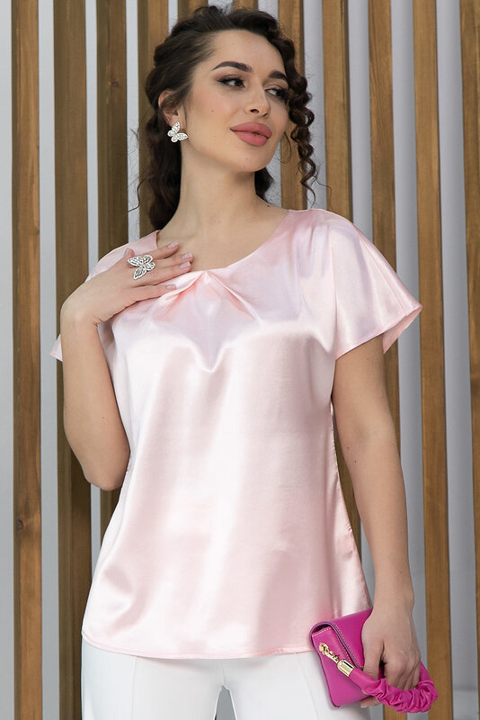 LT Collection Блуза 532666 Б13104-15М розовый