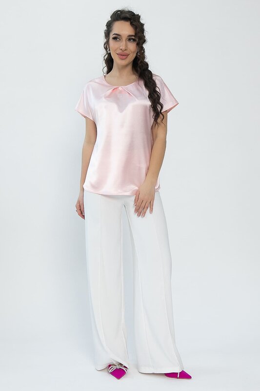 LT Collection Блуза 532666 Б13104-15М розовый