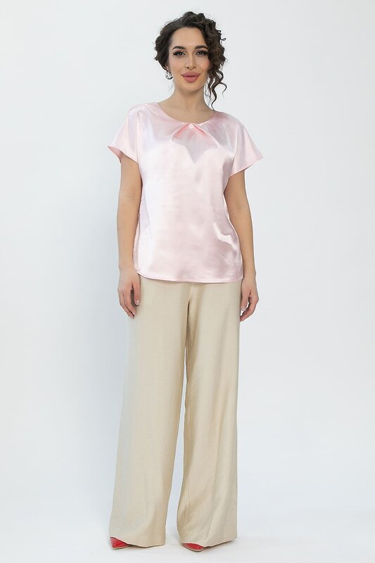 LT Collection Блуза 532666 Б13104-15М розовый