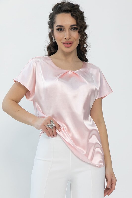 LT Collection Блуза 532666 Б13104-15М розовый