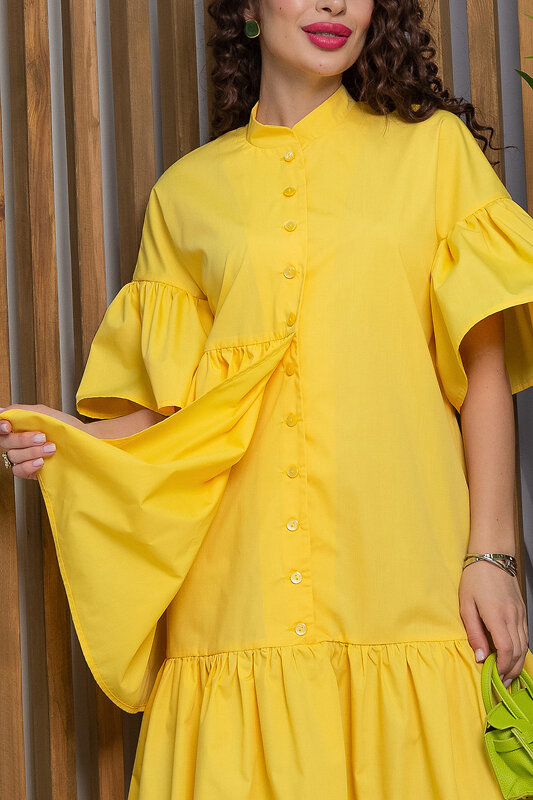 LT Collection Платье 532679 П13342-36М жёлтый
