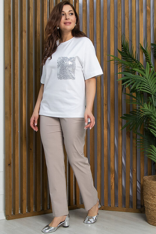 LT Collection Брюки 532686 Б13391-18М бежевый