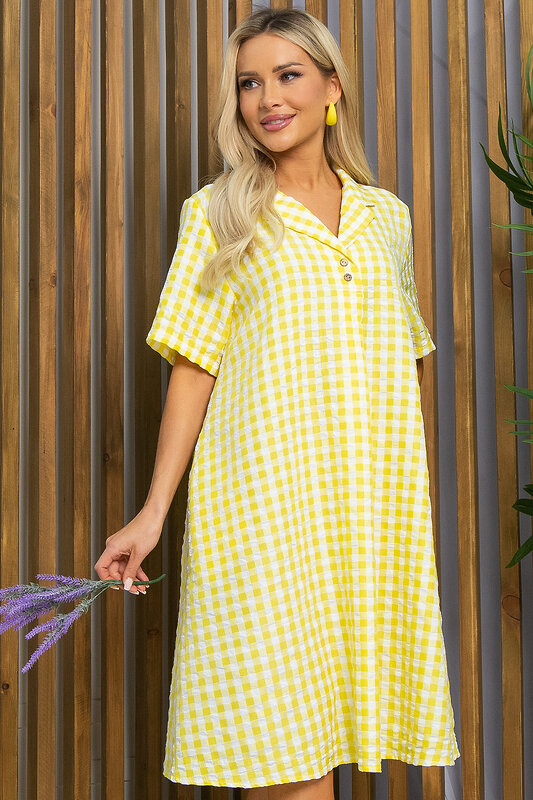 LT Collection Платье 532698 П13433-2М жёлтый