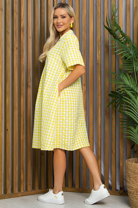 LT Collection Платье 532698 П13433-2М жёлтый