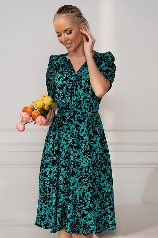 LT Collection Платье 532699 П13442-45М зелёный