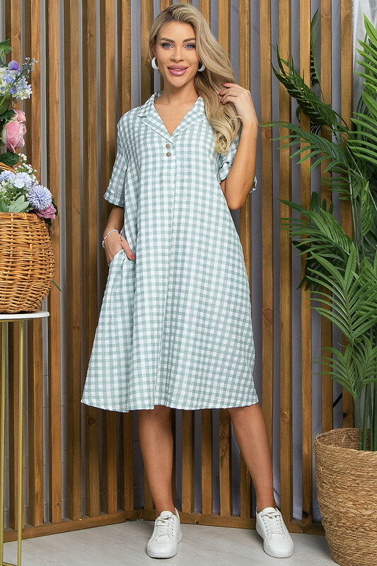 LT Collection Платье 532701 П13432-2М мятный