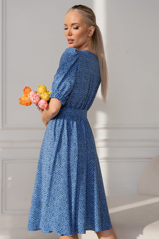LT Collection Платье 532702 П13443-45М голубой