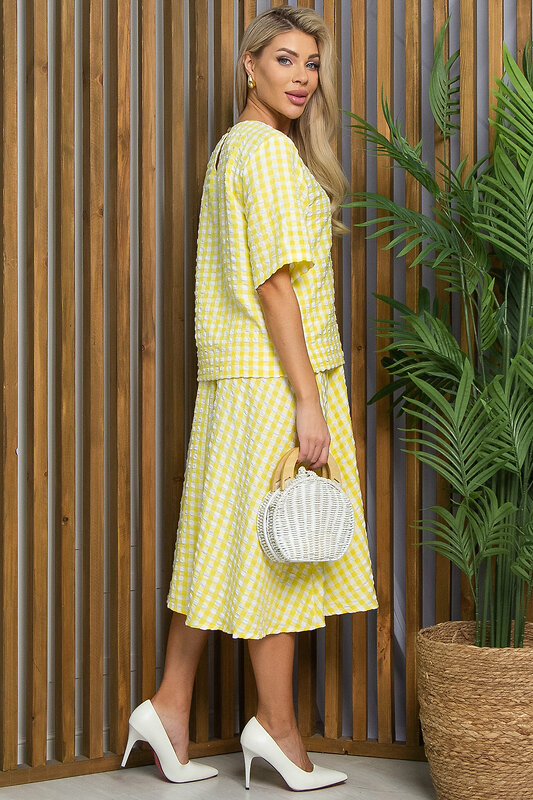 LT Collection Костюм 532705 К13435-2М жёлтый