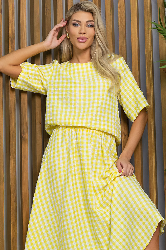 LT Collection Костюм 532705 К13435-2М жёлтый