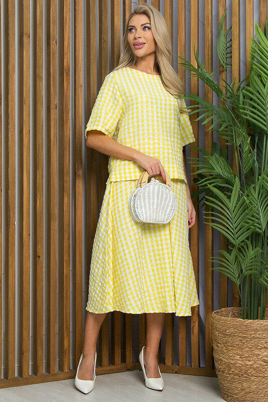 LT Collection Костюм 532705 К13435-2М жёлтый
