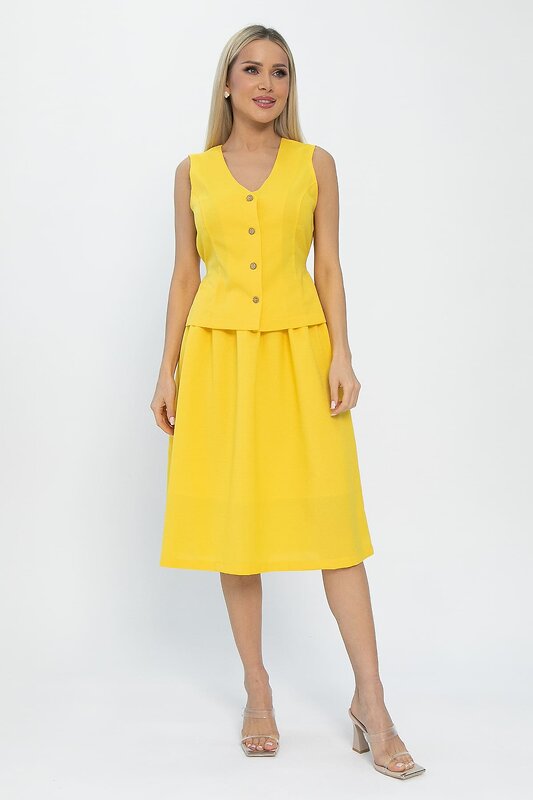 LT Collection Костюм 532709 К13459-9М жёлтый