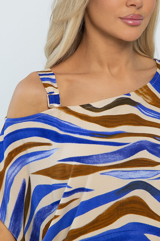 LT Collection Костюм 532711 К13456-5М сине-коричневый