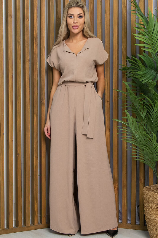 LT Collection Комбинезон 532723 К13470-5М бежевый