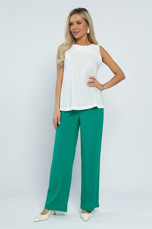 LT Collection Костюм 532728 К13483-25М бело-зелёный