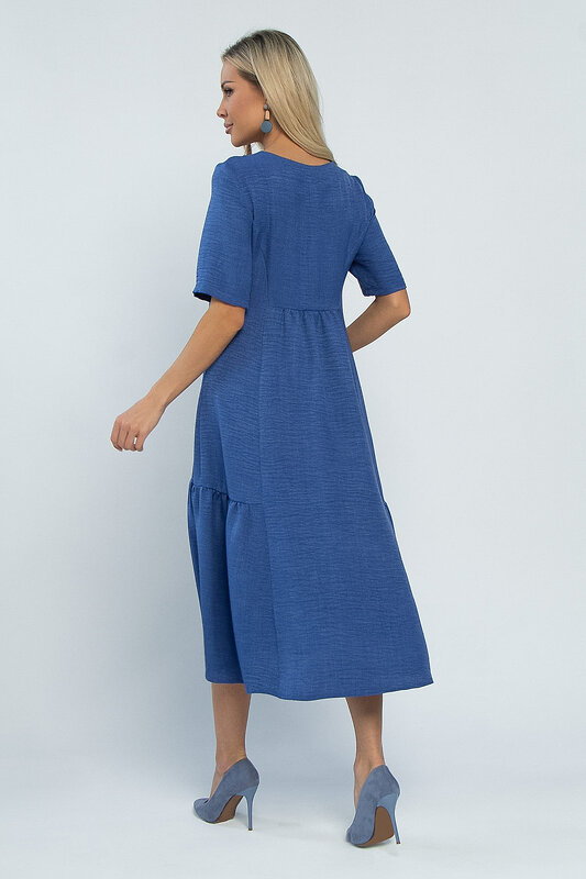 LT Collection Платье 532735 П13491-18М джинсовый