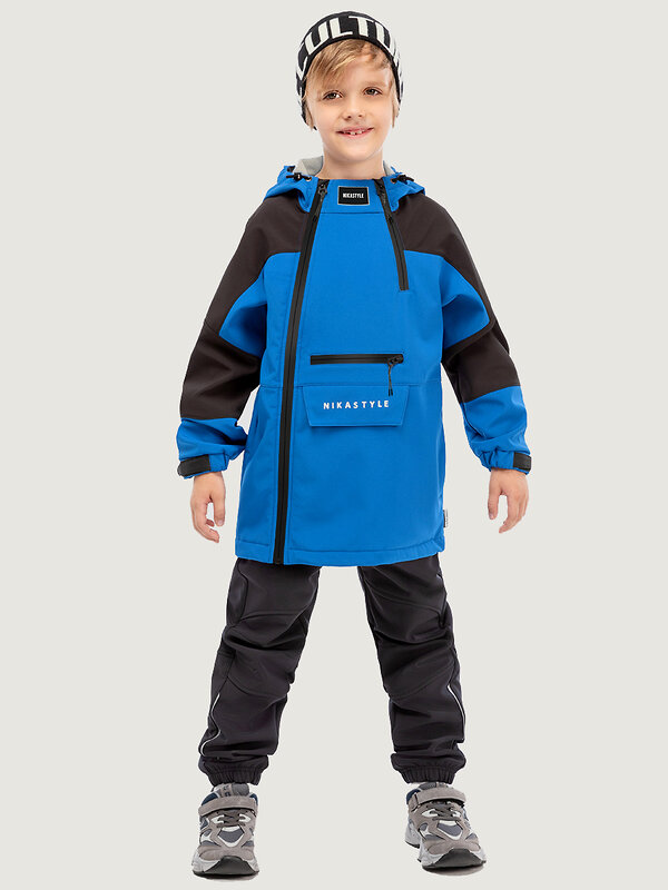 NIKASTYLE Ветровка 533261 4л18325 электрик/черный