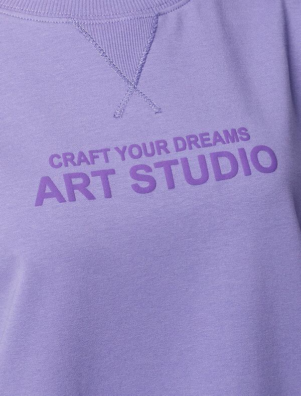 VILATTE Футболка 533473 D49.081 лавандовый_art studio