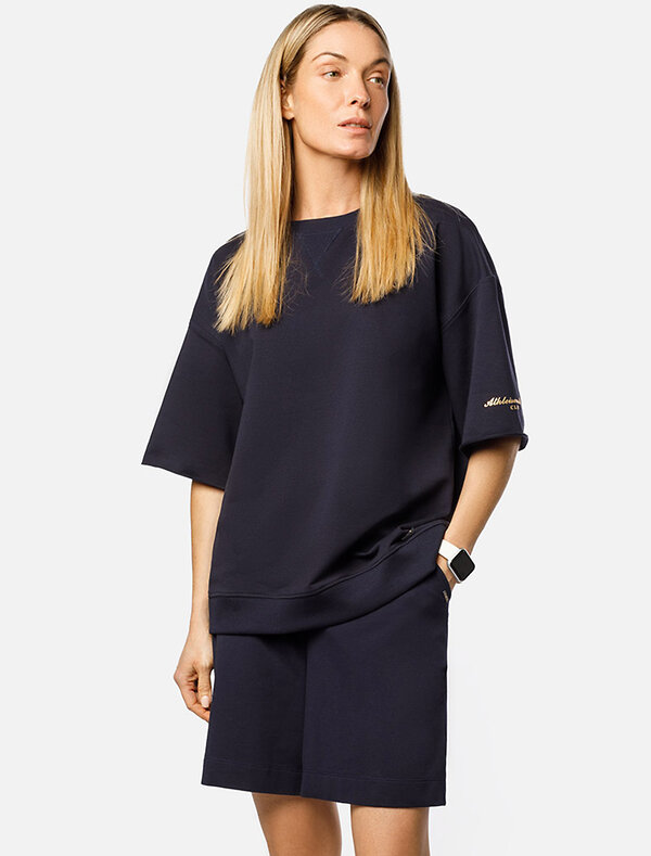VILATTE Футболка 533476 D49.081 т.синий_athleisure_mood
