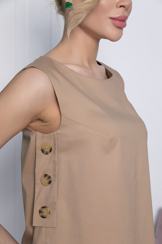 LT Collection Платье 533676 П13437-2М бежевый