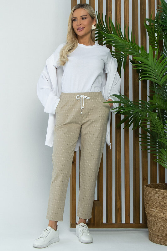 LT Collection Брюки 534671 Б13422-8М бежевый