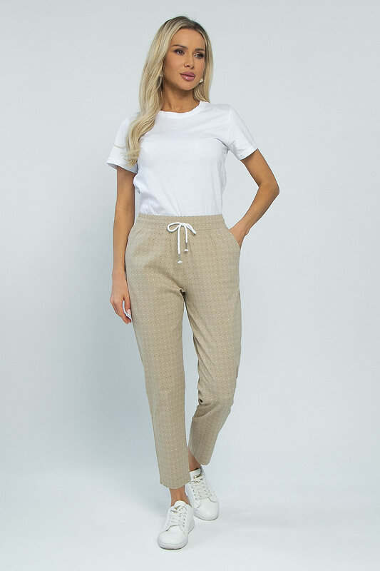 LT Collection Брюки 534671 Б13422-8М бежевый