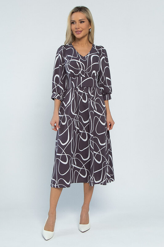 LT Collection Платье 534676 П13524-18М графитовый