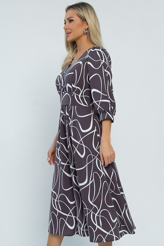 LT Collection Платье 534676 П13524-18М графитовый