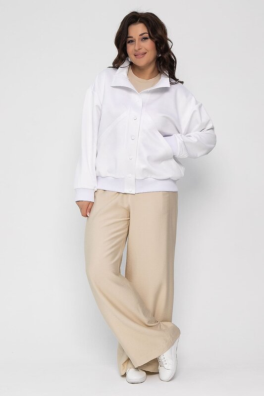 LT Collection Бомбер 535325 Б13359-13М белый