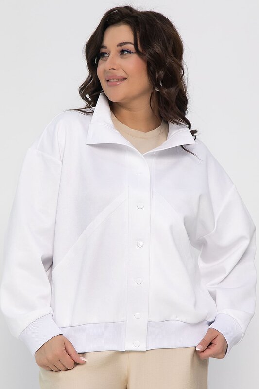 LT Collection Бомбер 535325 Б13359-13М белый