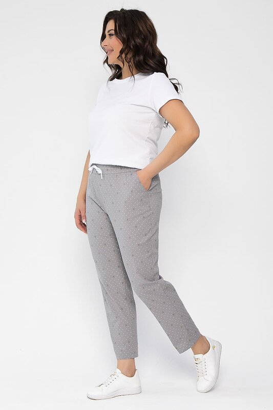 LT Collection Брюки 535331 Б13420-8М серый